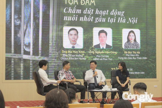 Hà Nội chiếm gần một nửa số gấu nuôi nhốt cả nước