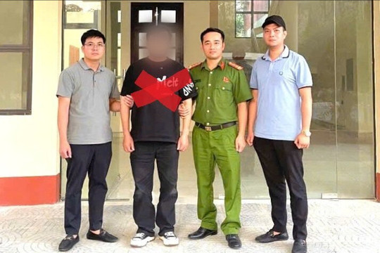Bắt giữ đối tượng bị truy nã quốc tế