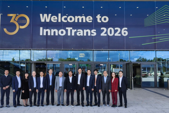 Thúc đẩy hợp tác công nghệ đường sắt tốc độ cao tại InnoTrans 2026
