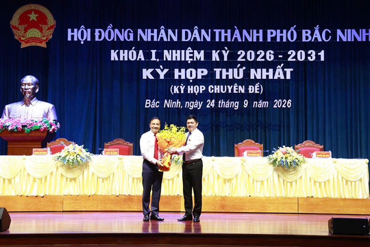 Ông Đào Thanh Trường giữ chức Phó Chủ tịch UBND TP Bắc Ninh