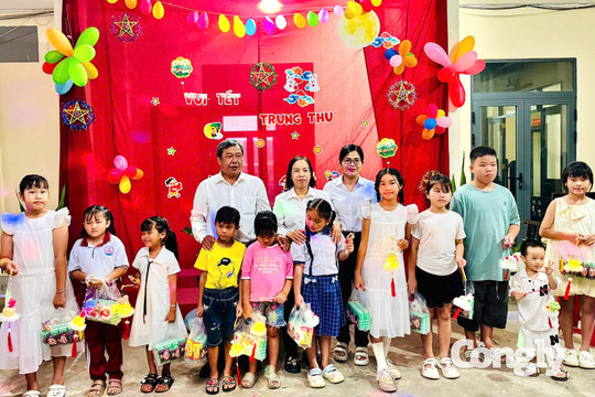 TAND khu vực 9 - Cần Thơ: Trung thu gắn kết yêu thương