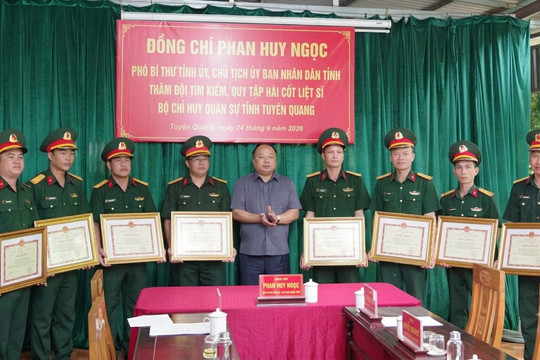 Tuyên Quang tăng tốc tìm kiếm, quy tập hài cốt liệt sĩ trong Chiến dịch 500 ngày đêm