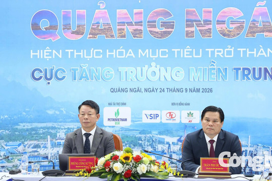Quảng Ngãi khơi nguồn lực, bứt phá thành cực tăng trưởng miền Trung