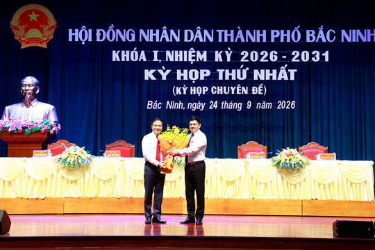 Ông Đào Thanh Trường giữ chức Phó Chủ tịch UBND TP Bắc Ninh