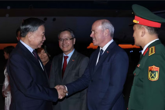Tổng Bí thư, Chủ tịch nước Tô Lâm bắt đầu chuyến thăm cấp Nhà nước tới Canada