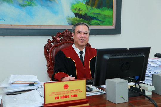 Thẩm phán Võ Hồng Sơn: Báo Công lý giúp người dân hiểu rõ hơn về hoạt động xét xử