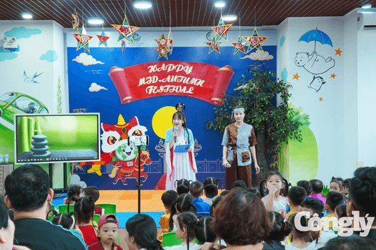 Rực rỡ ngày hội “Khám phá ánh trăng tuổi thơ” tại Hệ thống Mầm non Quốc tế Global Ecokids