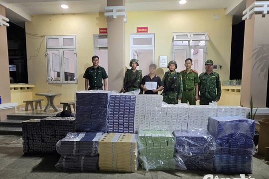 Tây Ninh siết kiểm soát buôn lậu thuốc lá ở biên giới