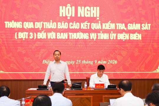 Điện Biên: Rà soát công tác cán bộ, tăng cường kiểm soát quyền lực