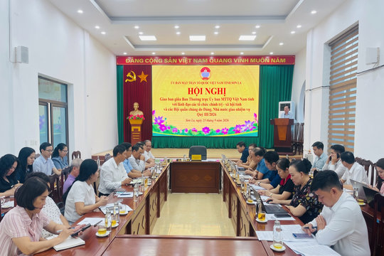 Mặt trận tổ quốc Việt Nam tỉnh Sơn La tăng tốc nhiệm vụ quý IV