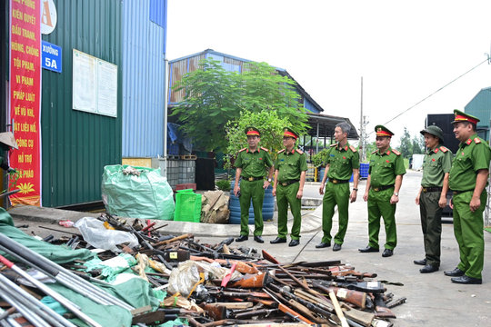 Hải Phòng: Vận động thu hồi 47 khẩu súng, 1.268 viên đạn các loại