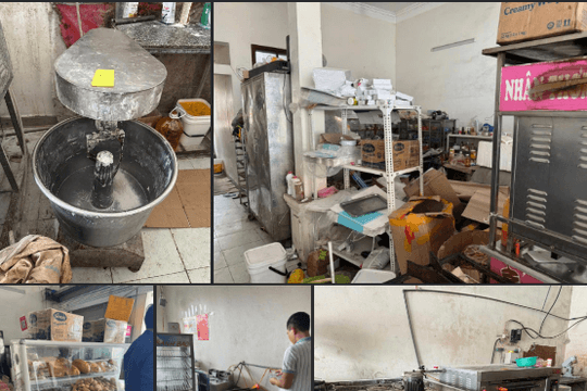Hai cơ sở kinh doanh ăn uống bị phạt 8 triệu đồng