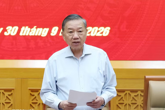 Tổng Bí thư, Chủ tịch nước Tô Lâm chủ trì Hội nghị Quân ủy Trung ương lần thứ Ba