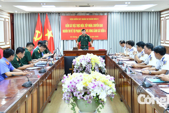 Nâng cao hiệu quả công tác phối hợp kiểm sát phát hiện, tiếp nhận, chuyển giao nguồn tin tội phạm, vi phạm