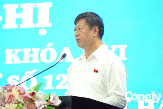 Trung tướng Dương Văn Thăng: Theo dõi đến cùng việc giải quyết kiến nghị của cử tri