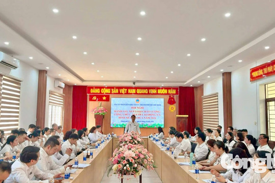 TAND khu vực 9 - TP.HCM đánh giá, xếp loại công chức và bình xét thi đua năm 2026