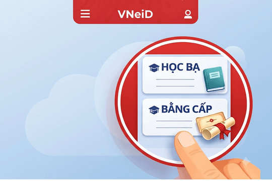 Làm sạch, gắn số định danh 12 triệu văn bằng trên VNeID trước 30/10