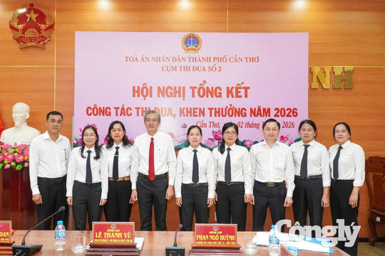 Cụm thi đua số 2- TAND TP Cần Thơ: Đoàn kết, nỗ lực hoàn thành nhiệm vụ