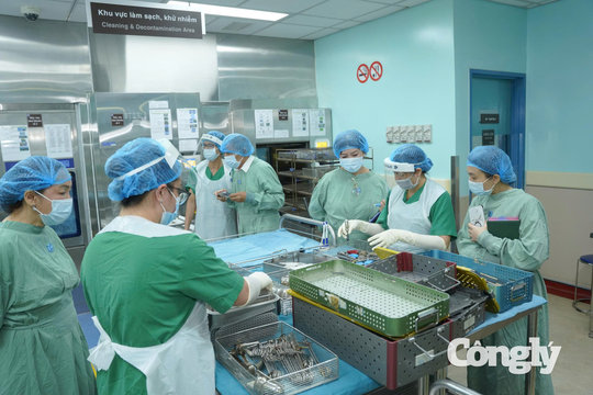 Bệnh viện Đại học Y Dược TP.HCM đạt chuẩn tiệt khuẩn xuất sắc
