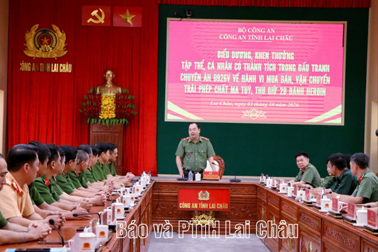Lai Châu: Phá thành công chuyên án ma túy lớn, thu giữ 20 bánh heroin
