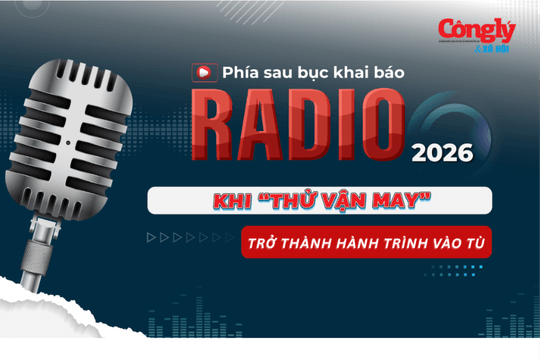 Radio Phía sau bục khai báo: Khi “thử vận may” trở thành hành trình vào tù