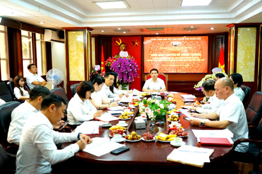 Chi bộ Báo Công lý đẩy mạnh học tập, thực hành tư tưởng, đạo đức, phương pháp, phong cách Hồ Chí Minh