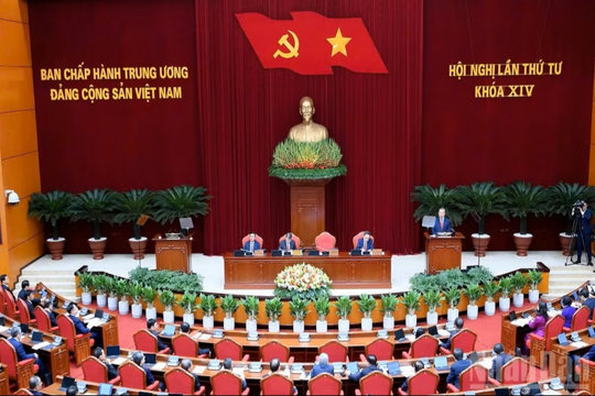 Khai mạc Hội nghị lần thứ tư Ban Chấp hành Trung ương Đảng khóa XIV