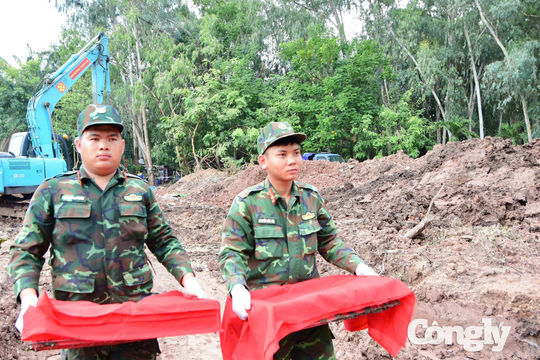 Quy tập 731 bộ hài cốt liệt sĩ tại Công viên Lê Thị Riêng