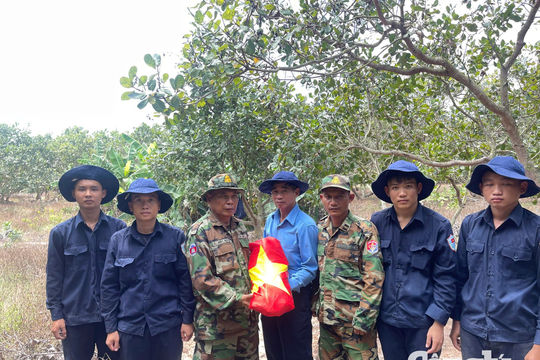 Quy tập 9 hài cốt liệt sĩ ở Campuchia