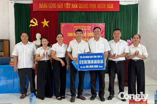 Chánh án TAND tỉnh Sơn La: Phòng ngừa tốt, xử lý mâu thuẫn ngay từ cơ sở