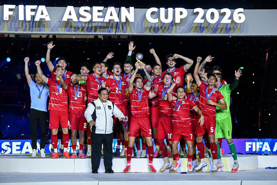Indonesia vô địch FIFA ASEAN Cup, Elkan Baggott tuyên bố Indonesia là “Vua Đông Nam Á”