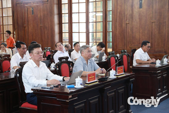 TANDTC tổ chức Hội nghị tập huấn sử dụng Nền tảng đánh giá cán bộ