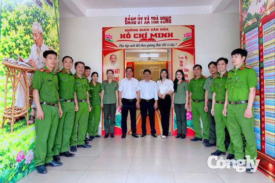 Tây Ninh từng bước xây dựng 100% công an cấp xã đạt chuẩn kiểu mẫu