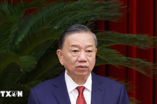 Toàn văn phát biểu Bế mạc Hội nghị Trung ương lần thứ Tư Ban Chấp hành Trung ương Đảng khóa XIV của Tổng Bí thư, Chủ tịch nước Tô Lâm