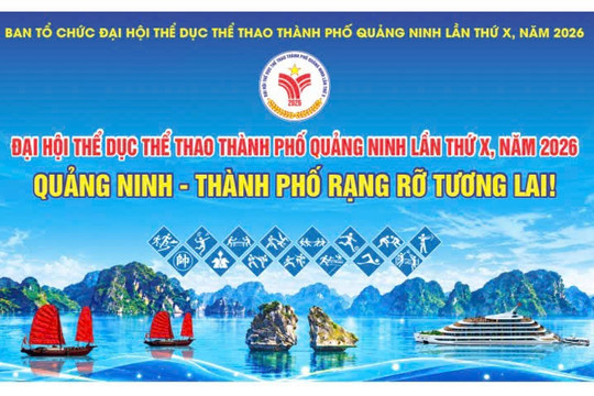 Hơn 3.000 người tham gia Đại hội Thể dục thể thao Quảng Ninh lần thứ X