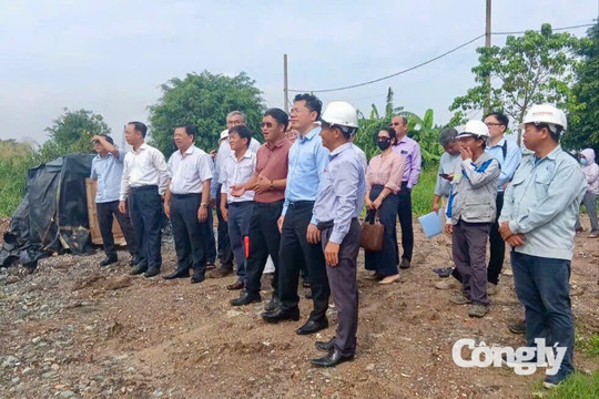TP.HCM chốt tiến độ giải phóng mặt bằng cao tốc Mộc Bài
