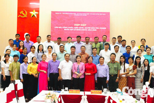 Phường Mỹ Xuyên họp mặt mừng lễ Sene Dolta năm 2026