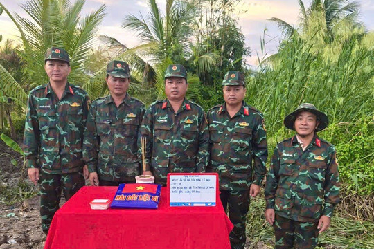 Cà Mau: Tìm thấy thêm hài cốt liệt sĩ tại Tân Bửu