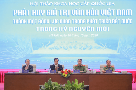 Khơi thông nguồn lực văn hóa, tạo động lực phát triển đất nước