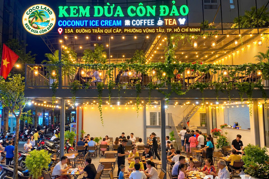 Kem dừa Côn Đảo: Điểm hẹn ẩm thực giữa lòng phố biển