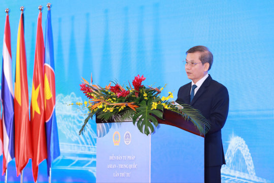Trưởng Ban Nội chính Trung ương Lê Minh Trí: Hợp tác tư pháp ASEAN - Trung Quốc góp phần thúc đẩy hòa bình, ổn định, phát triển