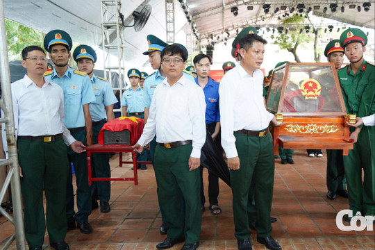 Ngày 14/10: An táng 731 hài cốt liệt sĩ tìm thấy ở Công viên văn hóa Lê Thị Riêng