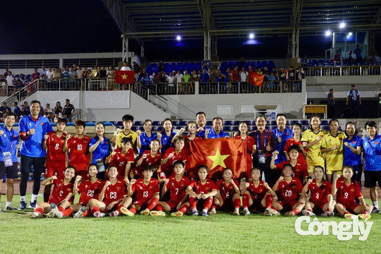 U17 nữ Việt Nam giành vé dự VCK U17 nữ châu Á 2027