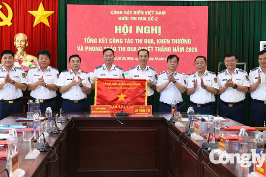 Khối thi đua số 2 Cảnh sát biển Việt Nam tổng kết Phong trào Thi đua Quyết thắng năm 2026