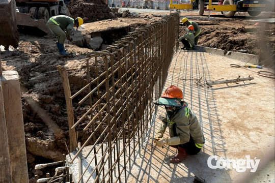 TP.HCM tăng tốc thi công nhà ga ngầm của Metro số 2
