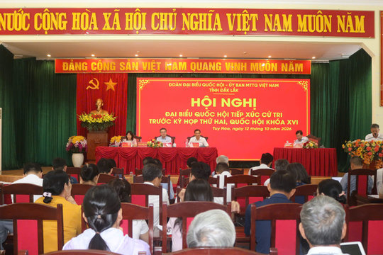 Cử tri Đắk Lắk kiến nghị nhiều vấn đề dân sinh