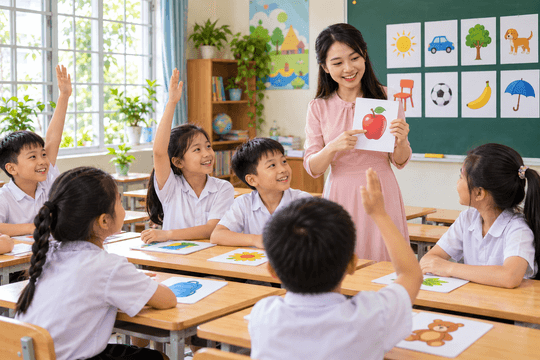 Lớp tiếng Anh theo nhu cầu được thu phí khi đáp ứng đủ điều kiện
