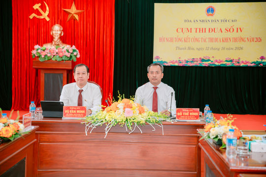 Cụm thi đua số IV TAND: Nhiều đổi mới trong công tác thi đua, khen thưởng