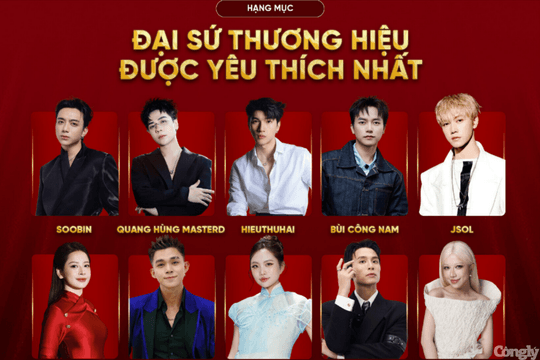 Vạn Xuân Awards 2026 mở cổng bình chọn Đại sứ Thương hiệu được yêu thích nhất và KOL nổi bật của năm