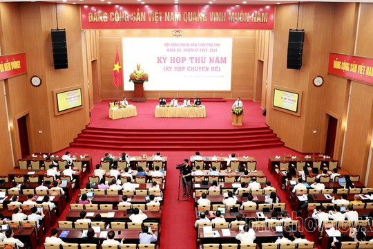 HĐND tỉnh Phú Thọ xem xét 9 nghị quyết quan trọng tại kỳ họp chuyên đề